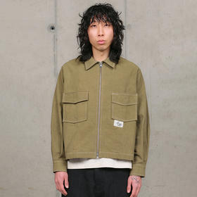 Story mfg 555 JACKET 男女中性款天然植物染色工装夹克外套