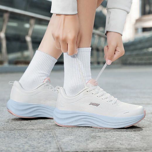 满199享中筒袜【奥莱线下同款】Sobey速波 超轻柔弹慢跑鞋运动鞋【缓震舒压 抓地力强】 商品图2