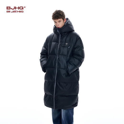 BJHG不计后果长款羽绒服女冬季新款情侣潮牌中戏高级感加厚外套男 商品图2