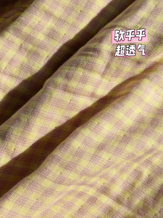 2月11日停运~最新升级四层纱柔软情侣睡衣 越洗越软 柔软亲肤 透气舒适 男女居家睡眠套装 商品图9