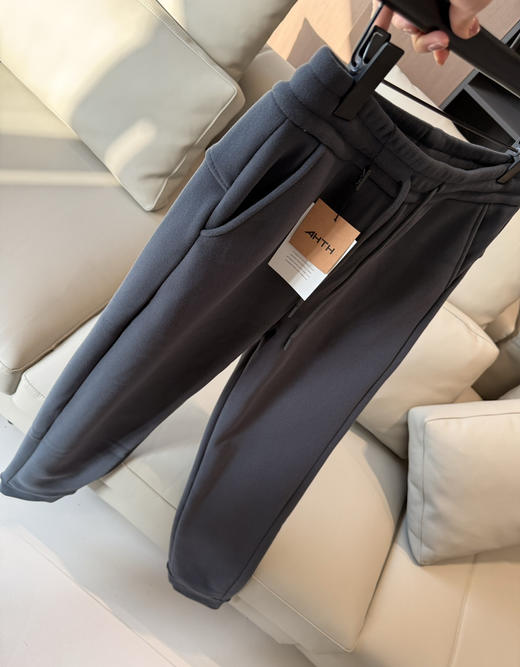 ahth七级情侣防风裤加绒裤运动裤 商品图2