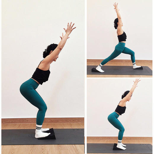 【随心真选源选】瑜伽辅助EVA深蹲举重缓冲拉筋斜板斜坡踏板斜面三角瑜伽斜砖 商品图4