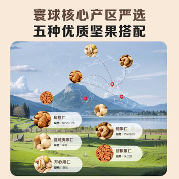 1号会员店无盐混合纯坚果仁 450g 混合坚果每日坚果零食送礼腰果开心果 商品图7