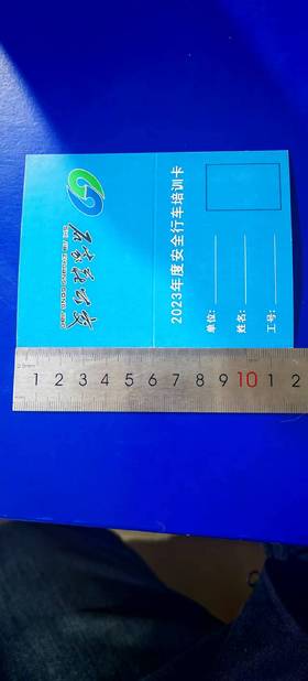 【JL】培训卡120*90mm 250g 铜版纸 不覆膜100张/份