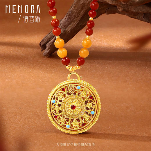 【新品首发】灵转八宝 黄金足金手链 成熟女性一款两带【按克计价黄金2】MEMORA诗普琳GB322001 商品图11