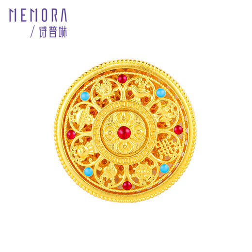 【新品首发】灵转八宝 黄金足金手链 成熟女性一款两带【按克计价黄金2】MEMORA诗普琳GB322001 商品图12