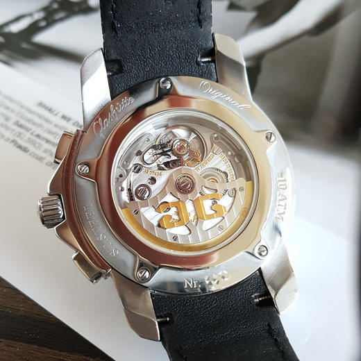 【95新】Glashütte Original 格拉苏蒂1-39-31-43-03-03自动机械机芯计时42MM（男款）SPORT EVOLUTION系列精钢 090126NJS28 商品图6