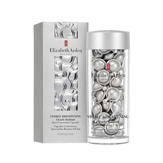 【保税】伊丽莎白雅顿（ElizabethArden）晶璨皙颜多效夜间精华液第三代银胶（约60粒） 商品图1