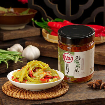 川娃子脆爽酸菜 拌饭拌面榨菜 夹馒下饭菜15g*30袋 独立小包装 /粮油调味 /调味品 /榨菜/酱腌菜 商品图5