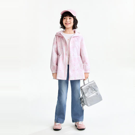 【实体店同款】女童梭织外套春季新款安奈儿童装AG615106 商品图5