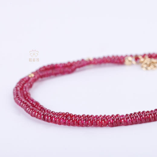 【福叠】红宝石彩蝶K金链   XL12512006 商品图6