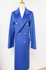 【直播大场福利】编号130 经典王室蓝 双排扣 大衣 100%纯山羊绒 超级显白 不退不换 商品缩略图1