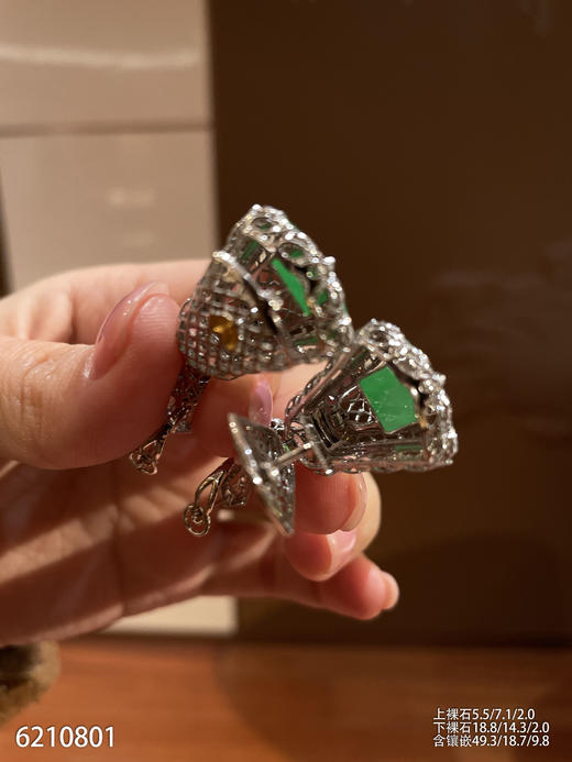 6210801，无事牌耳坠。具体价格微信咨询 商品图6