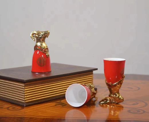 【彼达思】十二生肖陶瓷摇酒器套装 商品图2