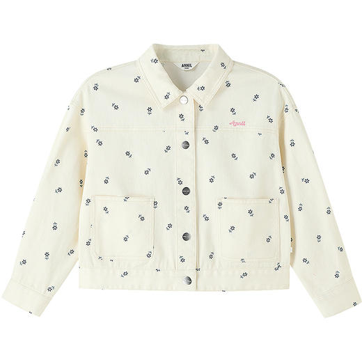 【实体店同款】女童梭织夹克外套春季新款安奈儿童装AG615109 商品图5