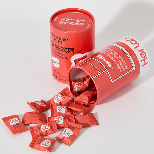 合兰仕富铁软糖135g（3g*45） 商品图5