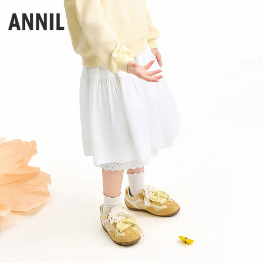 【实体店同款】女童全腰半裙春季新款安奈儿童装AG613062 商品图0
