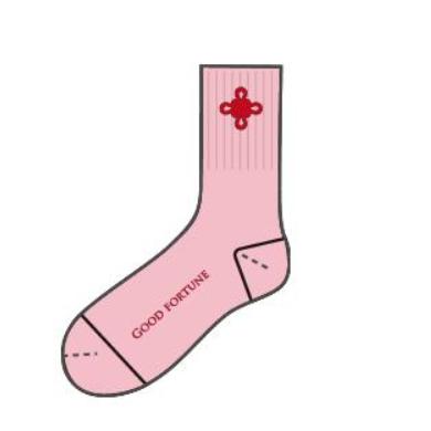 佐丹奴新年好运中筒袜（一扎两双）05456014 商品图3