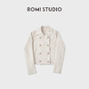 ROMI STUDIO“复古优雅”精梳棉元宝织立体廓形毛织外套 RWCSWG3043 商品缩略图1