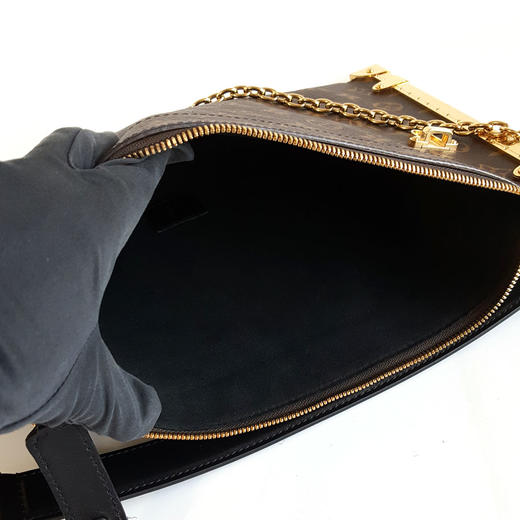 【95新】LV路易威登M12075老花Lucky Trunk手提单肩包链条包女士 170126TJ19 商品图6