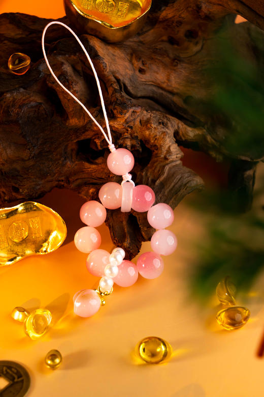 ² 【灵顺寺财神庙】桃花满满手机挂件 HM02-CRMM-XJJ 商品图4