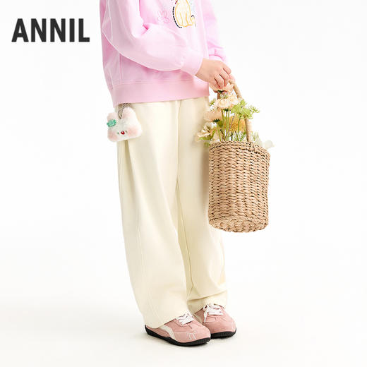 【实体店同款】女童全腰针织裤春季新款安奈儿童装AG616118 商品图0