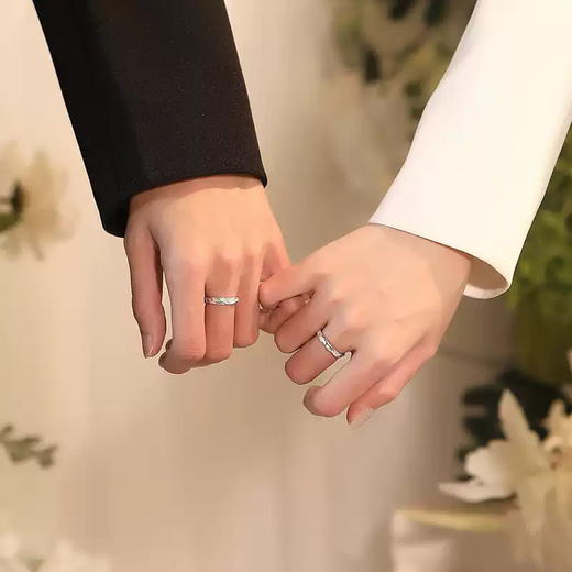【轻奢简约❗️小众浪漫】925纯银绝色情侣戒指女小众百搭高级感对戒情人节圣诞礼物送女友。jc 商品图3
