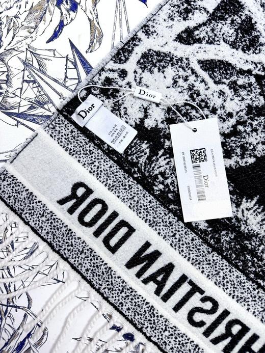 迪奥 动物印花大方巾 围巾披肩毛毯三用（ZT*DSX） 商品图4