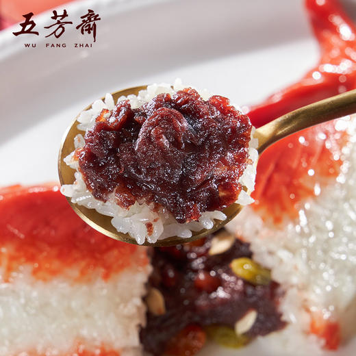 五芳斋东北糯米八宝饭 甜糯方便米饭  锁鲜真空  白糯绵密，豆沙清甜不腻  即食便捷  微波3分钟即可吃 390g/碗 商品图3