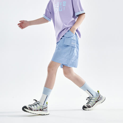 cicochild26年春夏新款亲子中大女童尼龙工装短裤轻量防泼水中裤 商品图4