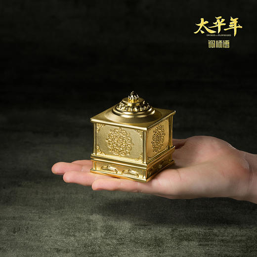 铜师傅 吴越王宝摆件《太平年》联名款 官方正版授权 玺印摆件 商品图5