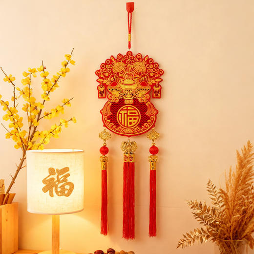 春节挂饰福袋2026马年新款挂饰春节喜庆客厅装新年春节福字饰新款新品 商品图1