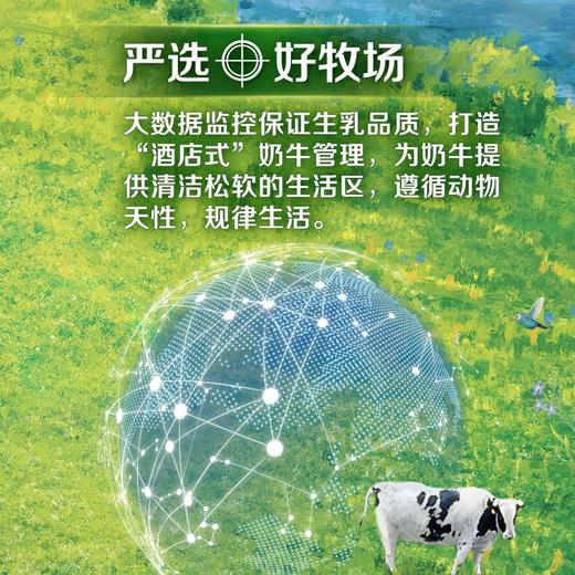 山东专属【一次到手5箱 共50盒】伊利严选牧场牛奶 无菌砖牛奶全脂生牛乳200ml*10盒/提*5提 浓醇营养 原生品质 商品图4