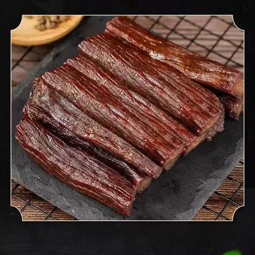 【自营】内蒙古巴林右旗原味风干牛肉干400g*1袋 商品图1
