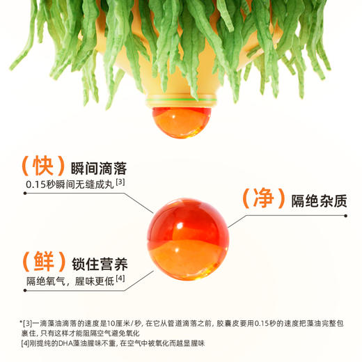 合兰仕DHA藻油小爆珠凝胶糖果16.5g（0.55g*30） 商品图4