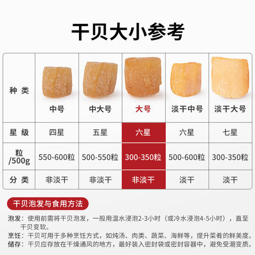 干贝360g/袋装 商品图3