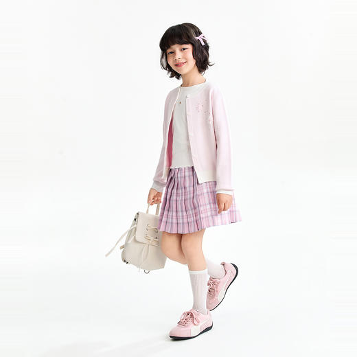 【实体店同款】女童针织开衫春季新款安奈儿童装AG614046 商品图5
