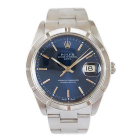 【95新】ROLEX 劳力士15210天文台认证自动机械机芯日期显示35MM（男款）日志型蚝式钢  120126NJS12