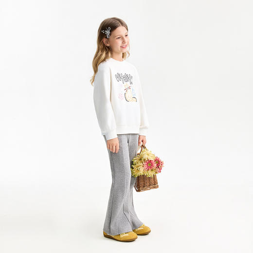 【实体店同款】女童圆领卫衣春季新款安奈儿童装AG611088 商品图6