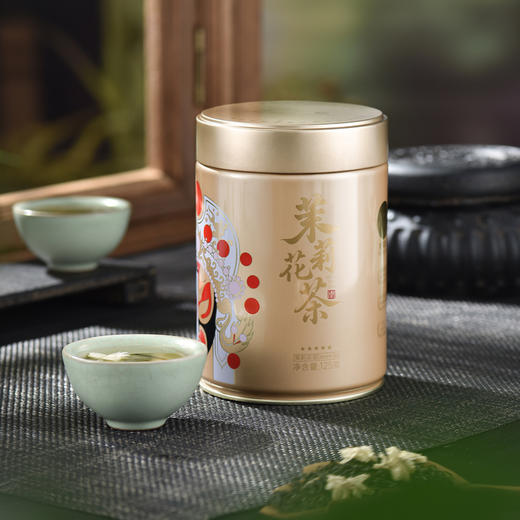 川红 茉莉花茶脸谱五星125g 商品图2