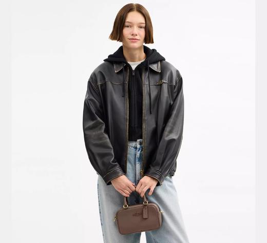 好折！Coach Satchel 带手柄斜挎包 只要￥1299直邮到手 商品图1