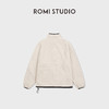 ROMI STUDIO“日式复古”云感半拉链摇粒绒宽松卫衣外套RWCAS87435 商品缩略图1