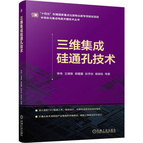 三维集成硅通孔技术 李伟 王德敬 郭露露 张学剑 袁晓旭 硅通孔技术 三维集成 后摩尔时代 半导体封装 微电子芯片半导体技术书籍