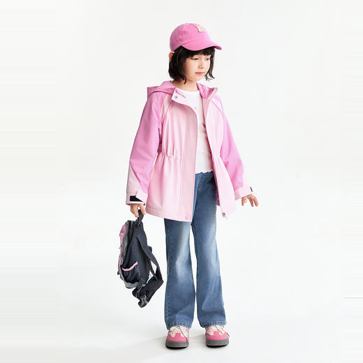 【实体店同款】女童全腰牛仔裤春季新款安奈儿童装AG616113 商品图5