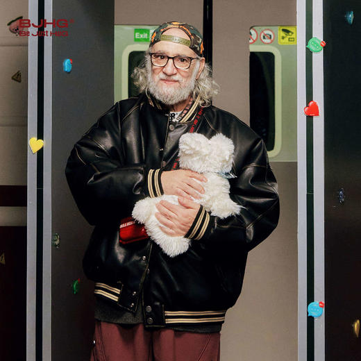 BJHG不计后果美式复古羽绒服男款冬新款加厚防风保暖机车夹克外套 商品图2