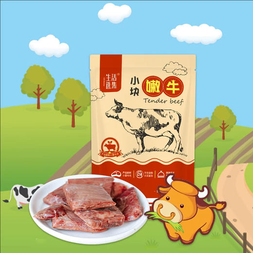 【生活选集】小块嫩牛100克/袋 商品图3