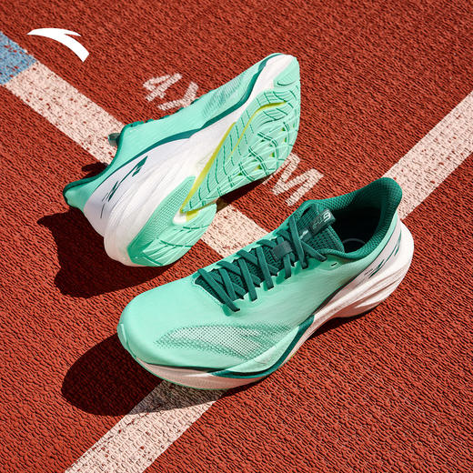 安踏马赫6代丨专业缓震跑步鞋男中考体测竞速训练运动鞋112615583 商品图1