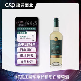 【新品上市 微醺新主张】智利半甜白葡萄酒  红蔓庄园珍柔长相思白葡萄酒750ml
