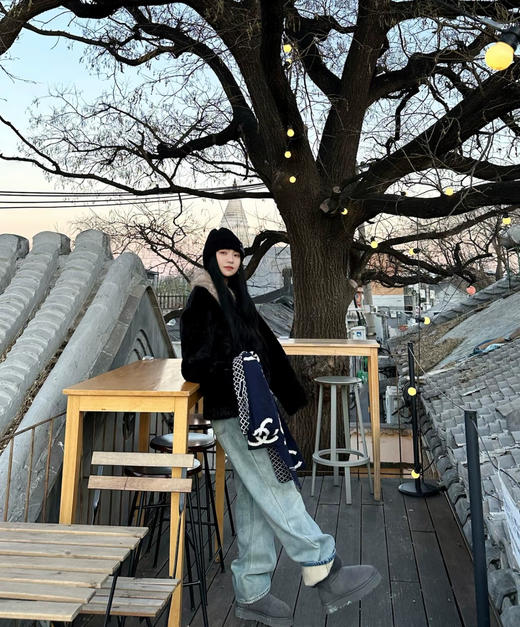 YP78-香奈儿针织双面围巾（DSX） 商品图5