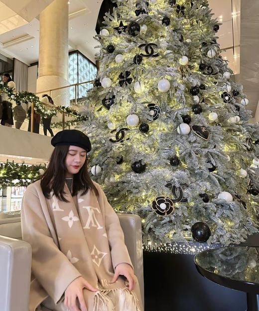 YP75-驴家经典款印花流苏围巾（DSX） 商品图8